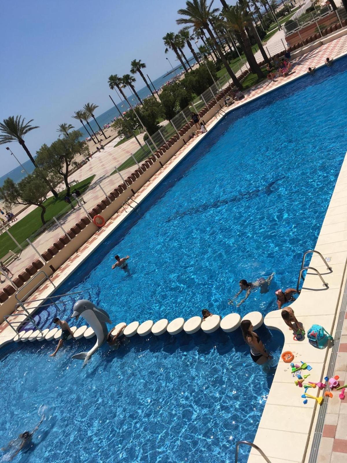 Apartamento Arensol En Primera Linea De Playa Кульєра Екстер'єр фото
